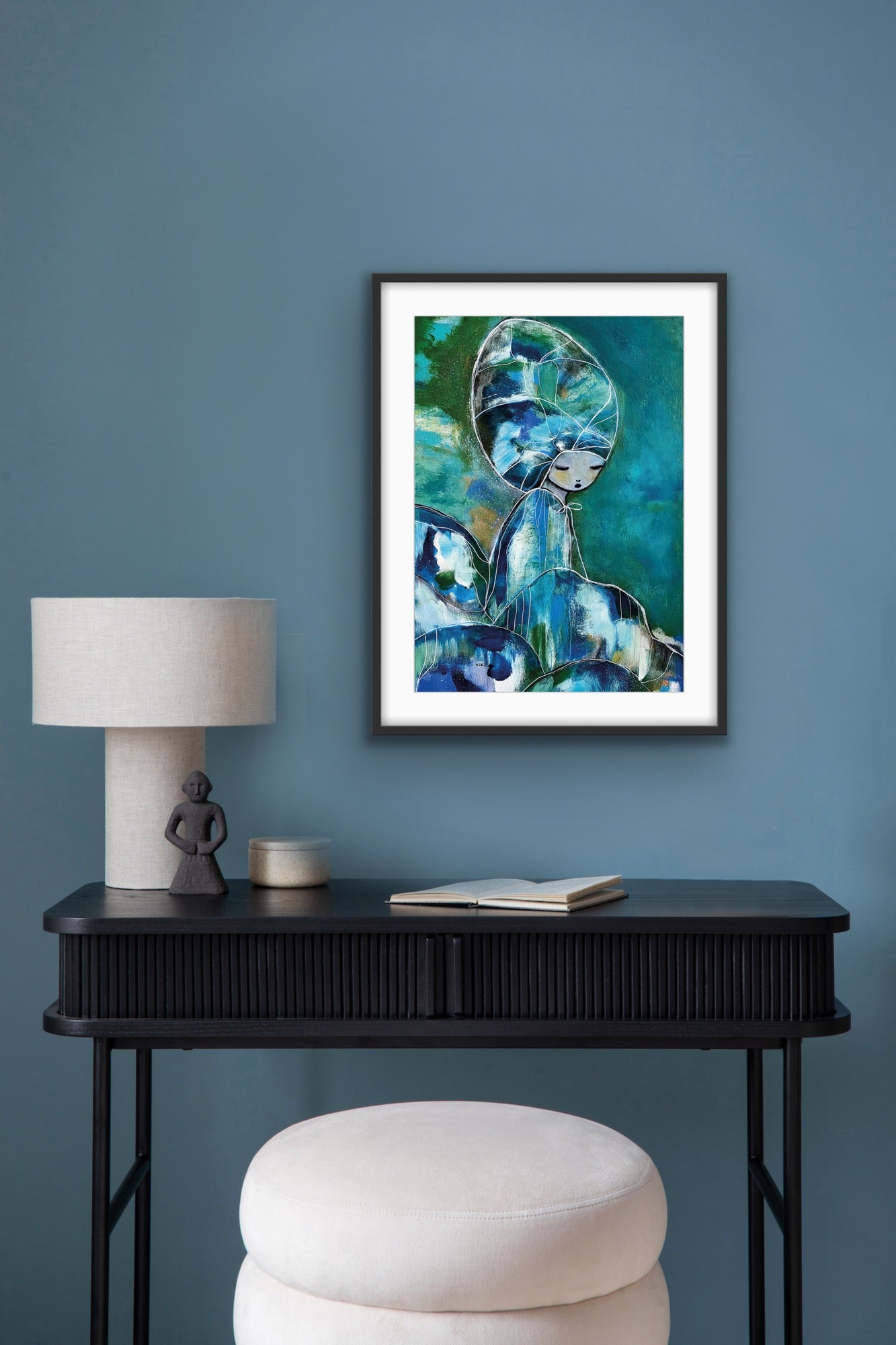 Posterr Tålamod av konstnären Karolina Palmér