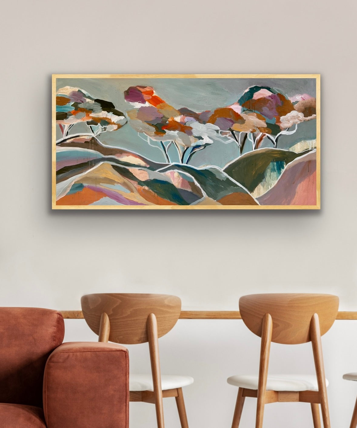 Akrylmålning -Bliss