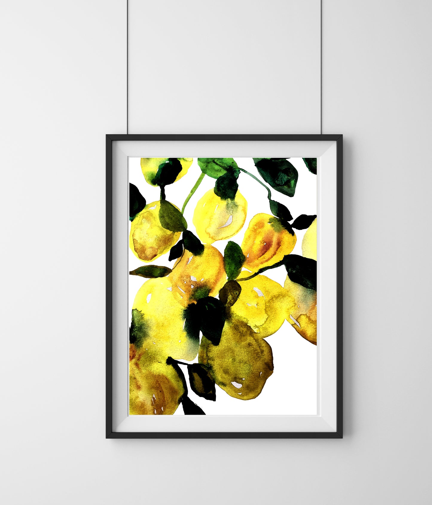 Lemontree Print Karolina Palmér i A3-fotmat. Färgglad poster i svensk design.