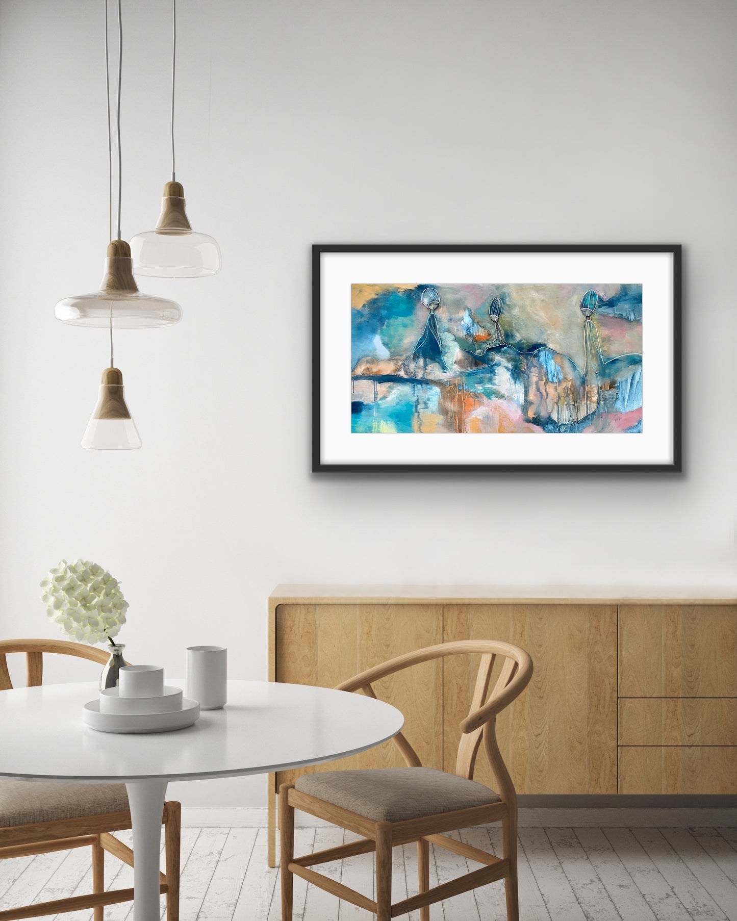 Fine art print Right Now av den svenska konstnären Karolina Palmér.