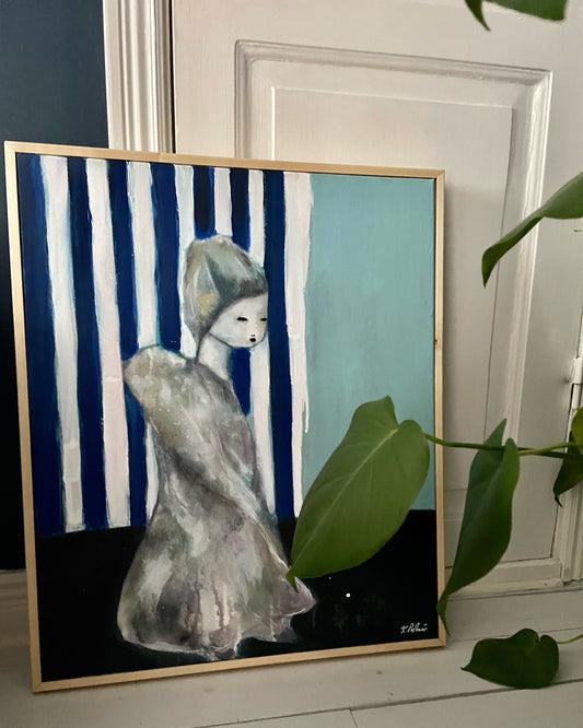 Målningen Inre rum av konstnären Karolina Palmér.