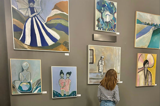 Karolina Palmérs konst på FORUM i Göteborg.