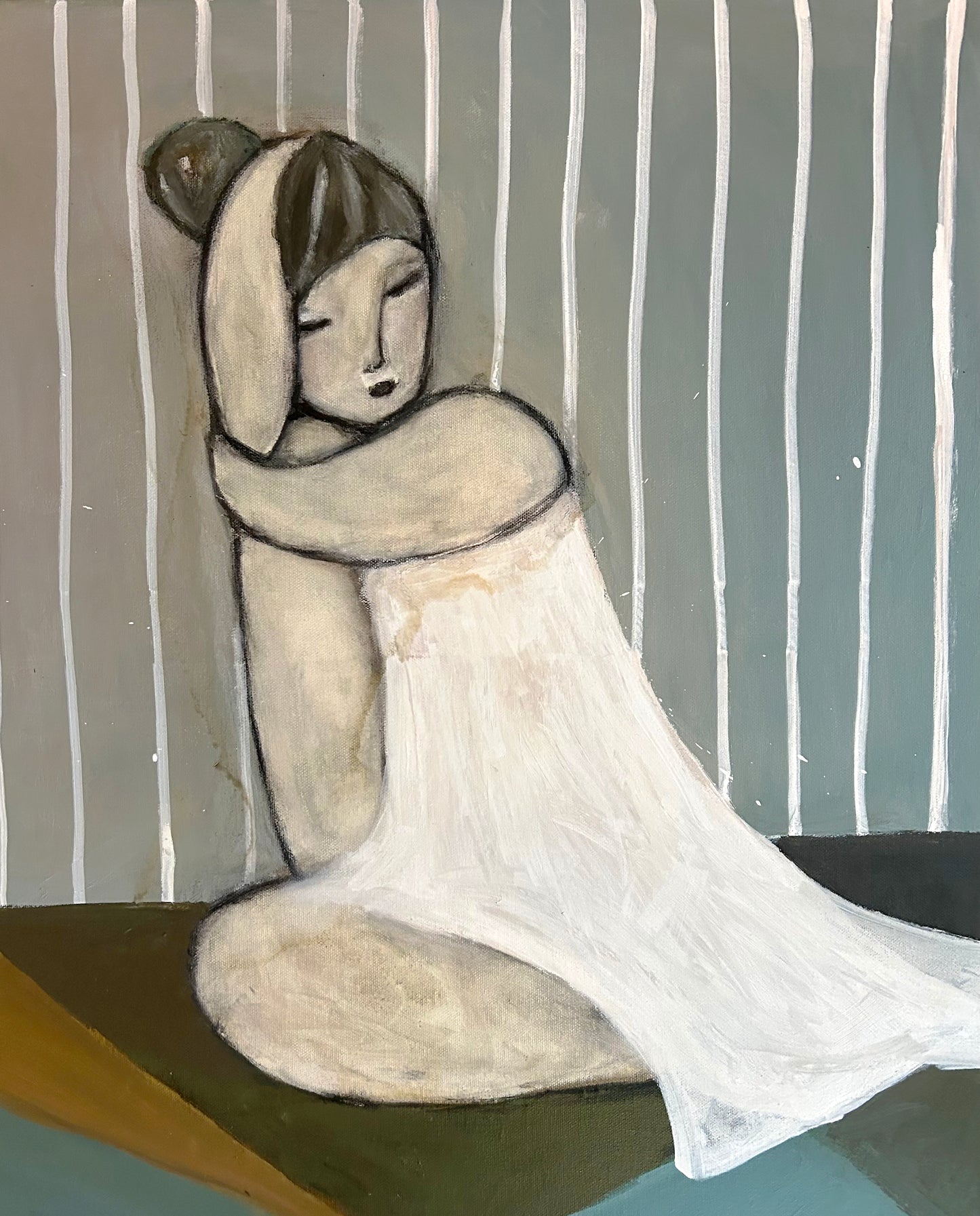 Akrylmålning - Andrum