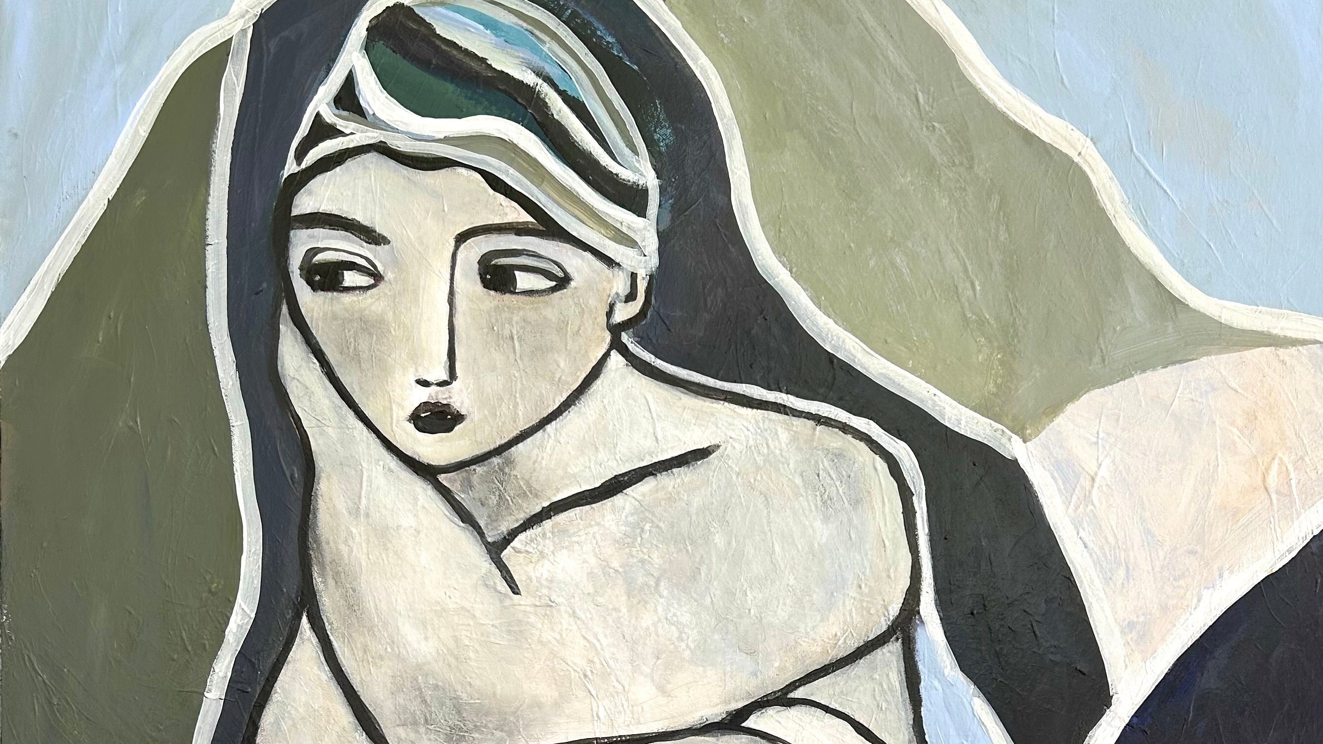 Complete originalmålning av Konstnären Karolina Palmér