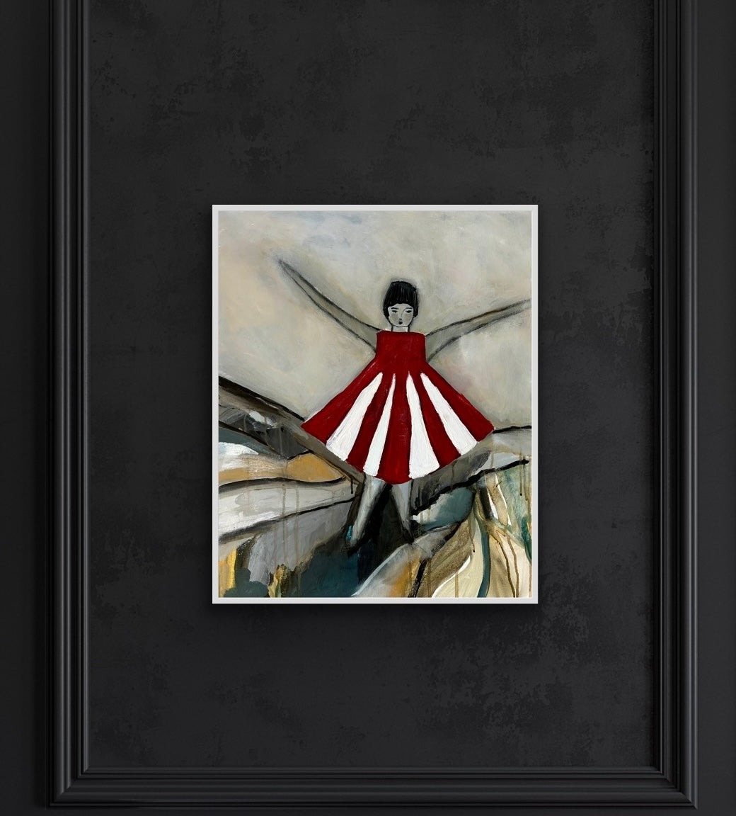 Akrylmålning - VÅGA