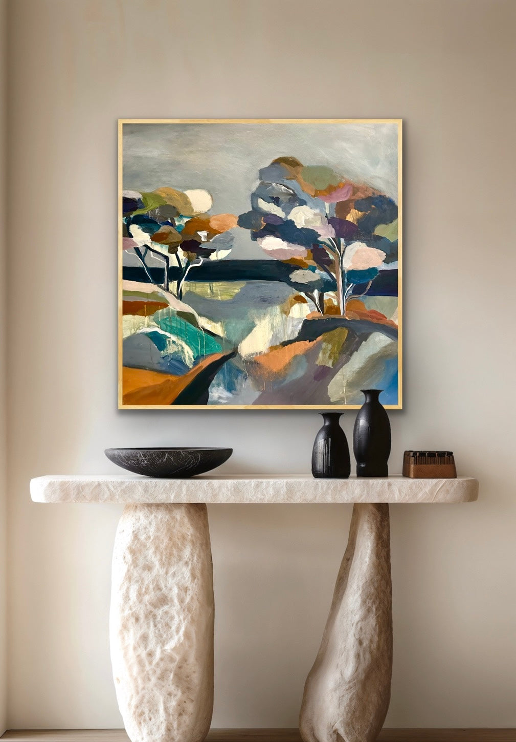 Akrylmålning - Skiftningar