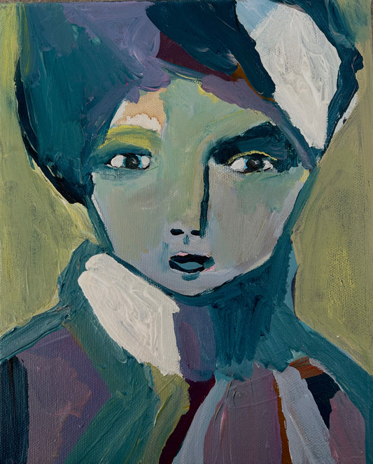 Akrylmålning - Tender