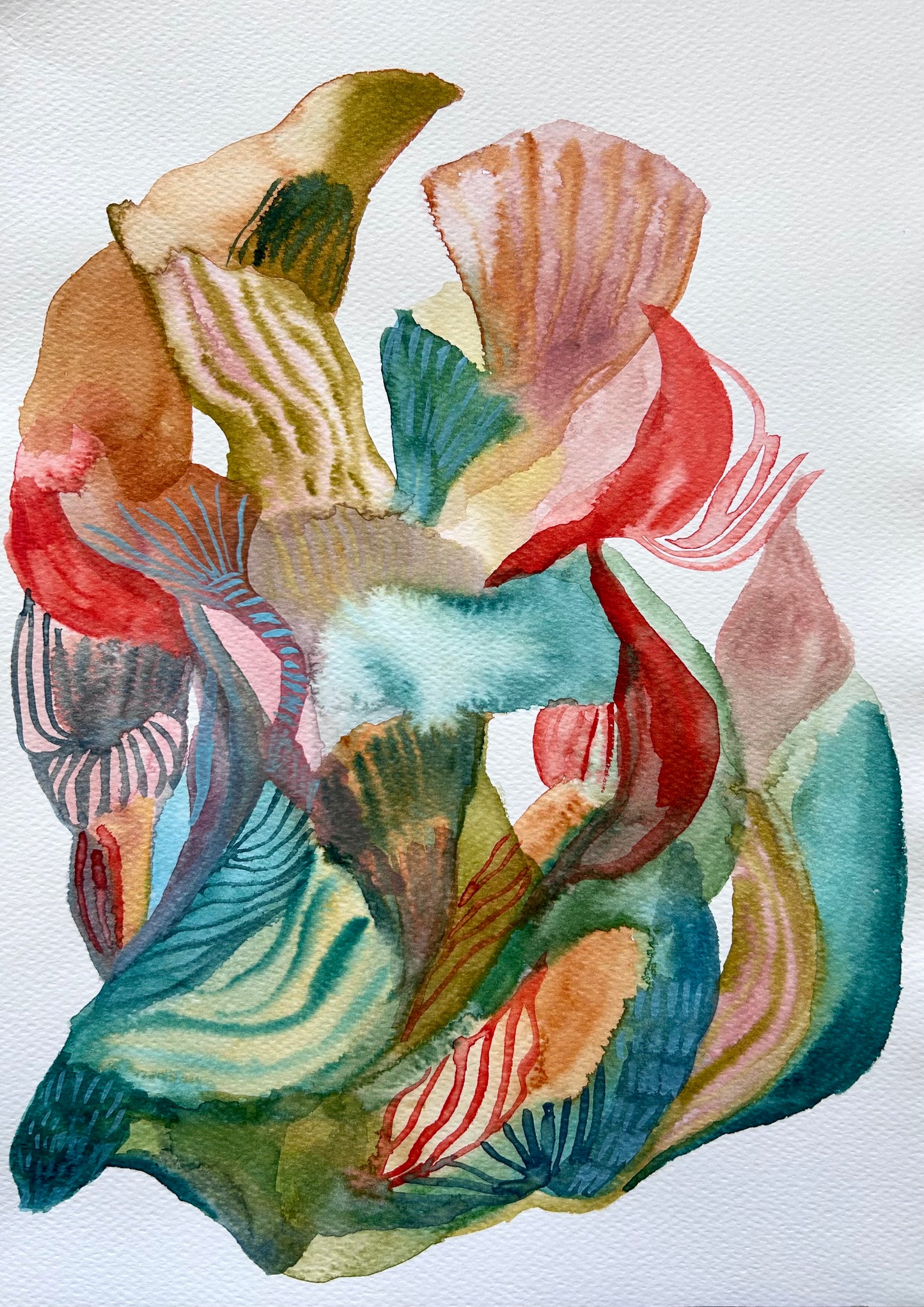 Akvarellmålning - Botanic