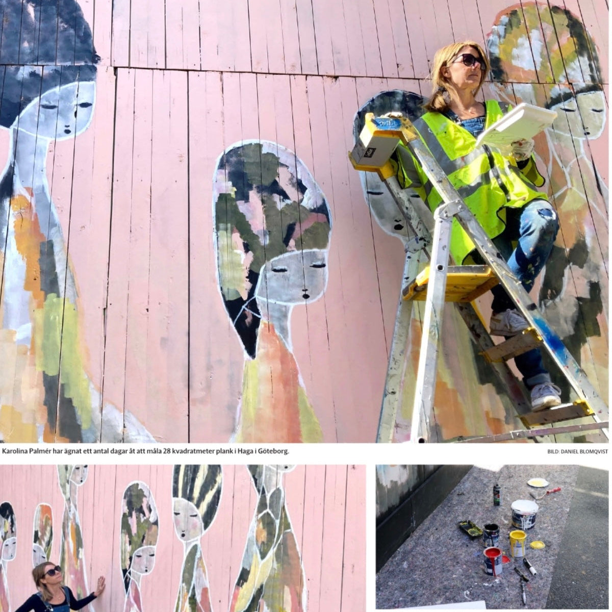 Artikel i Göteborgs-Posten med Karolina Palmér.