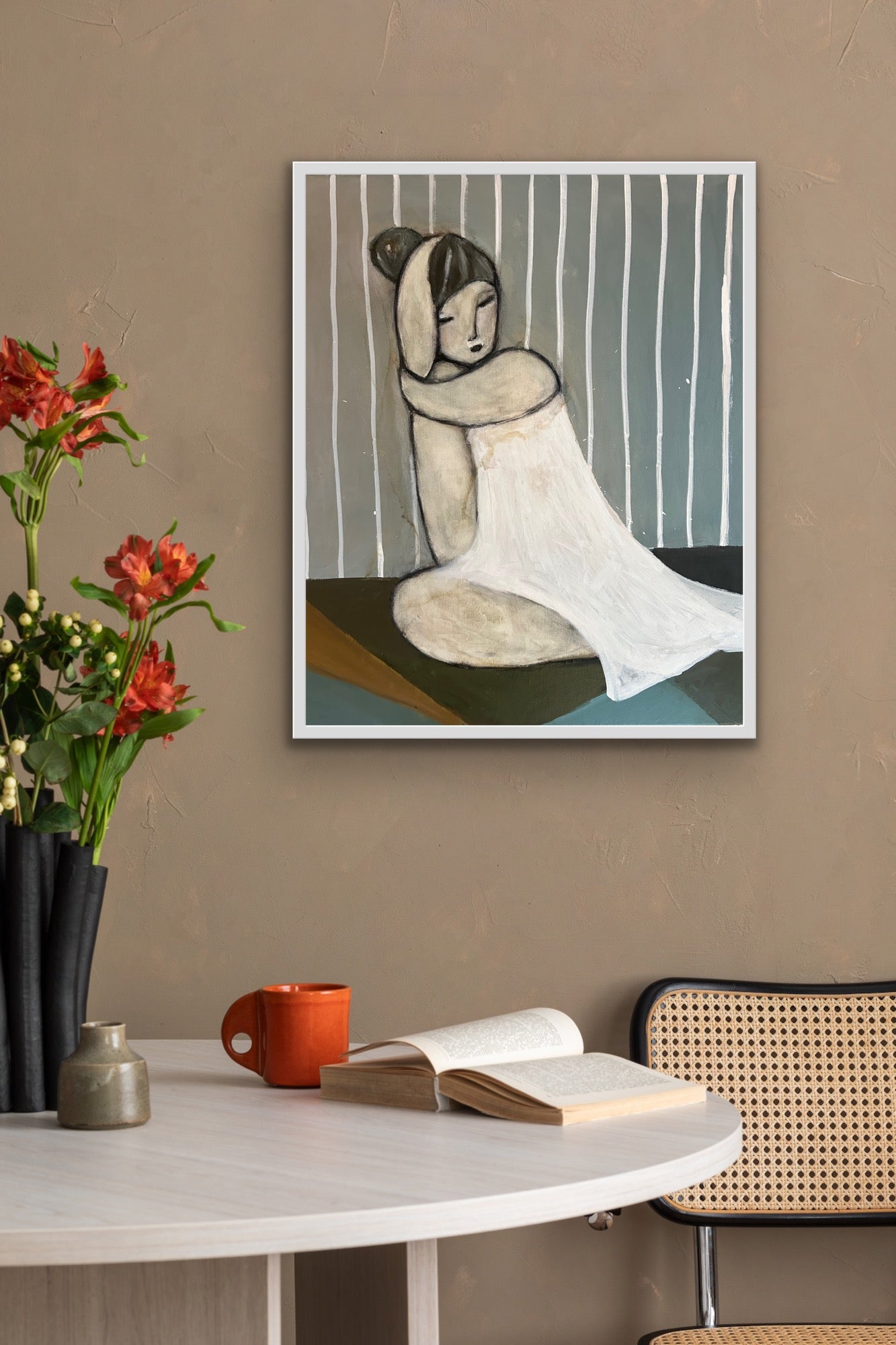 Akrylmålning - Andrum