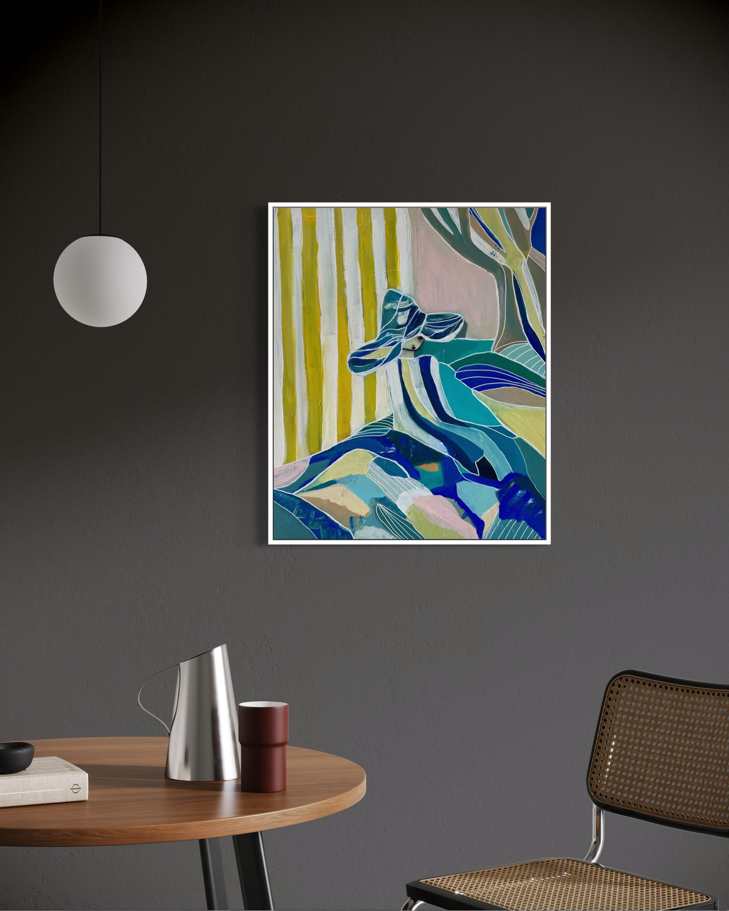 Akrylmålning - Jordad