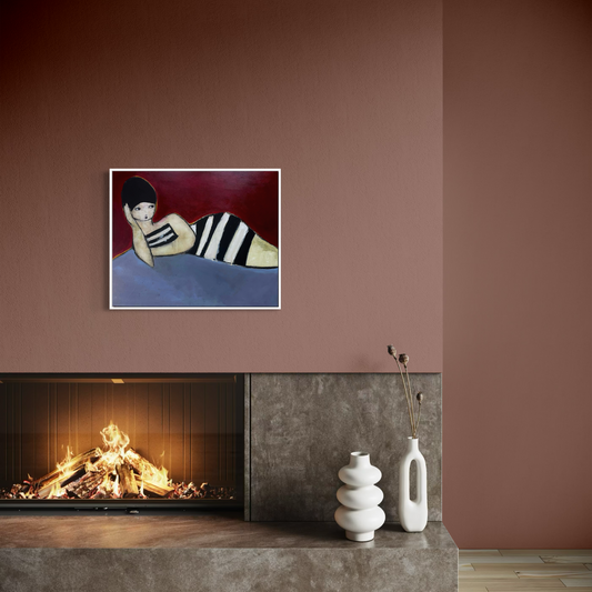 Akrylmålning - I Am