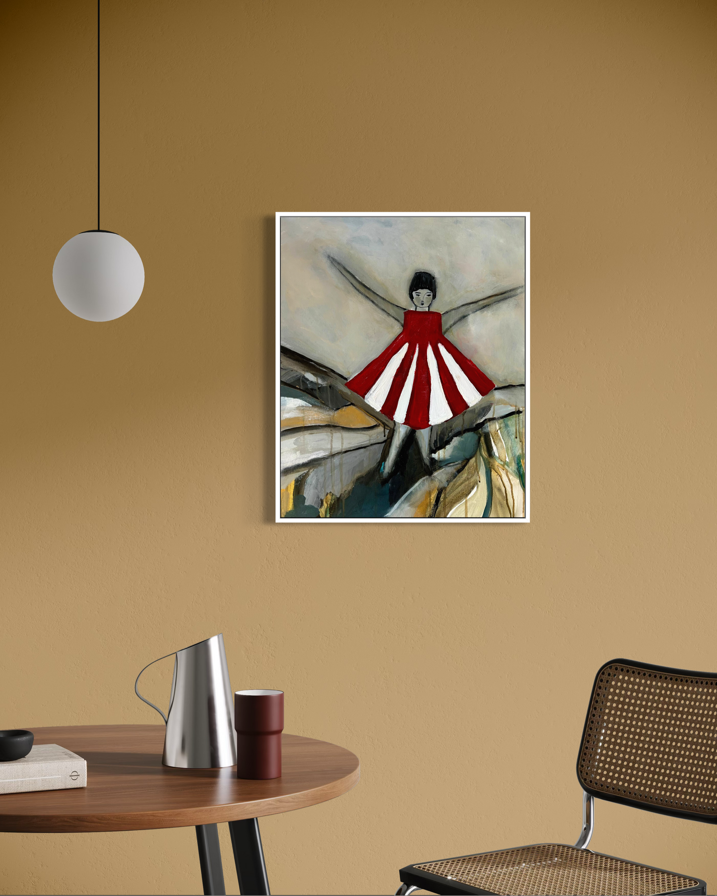 Akrylmålning - VÅGA