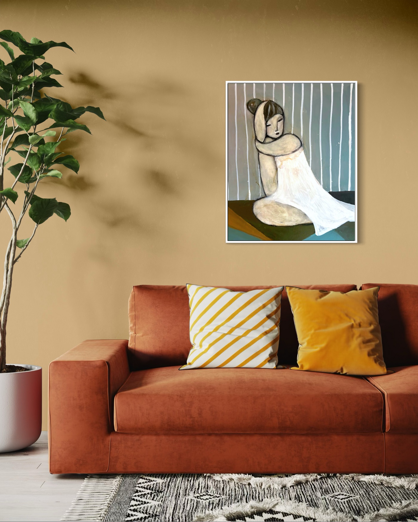 Akrylmålning - Andrum