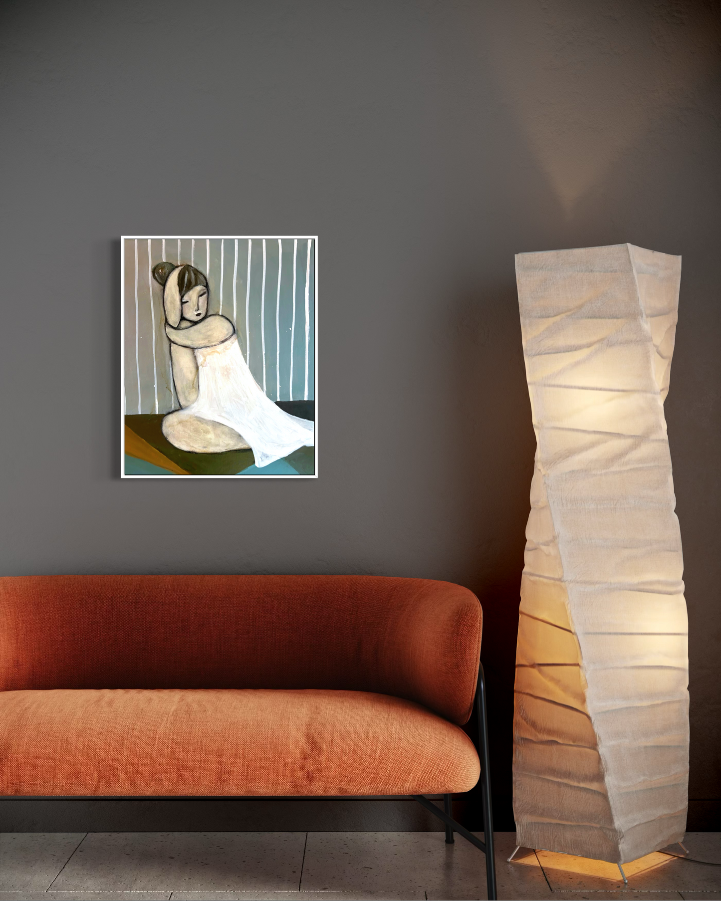 Akrylmålning - Andrum