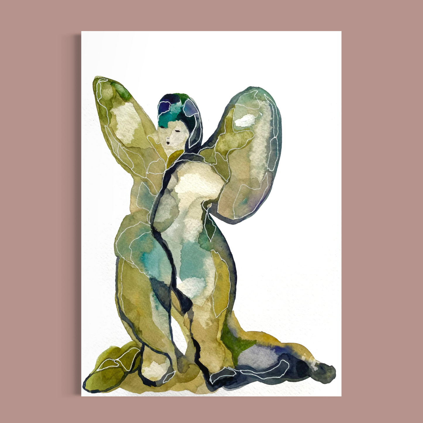 Akvarellmålning - KRAM