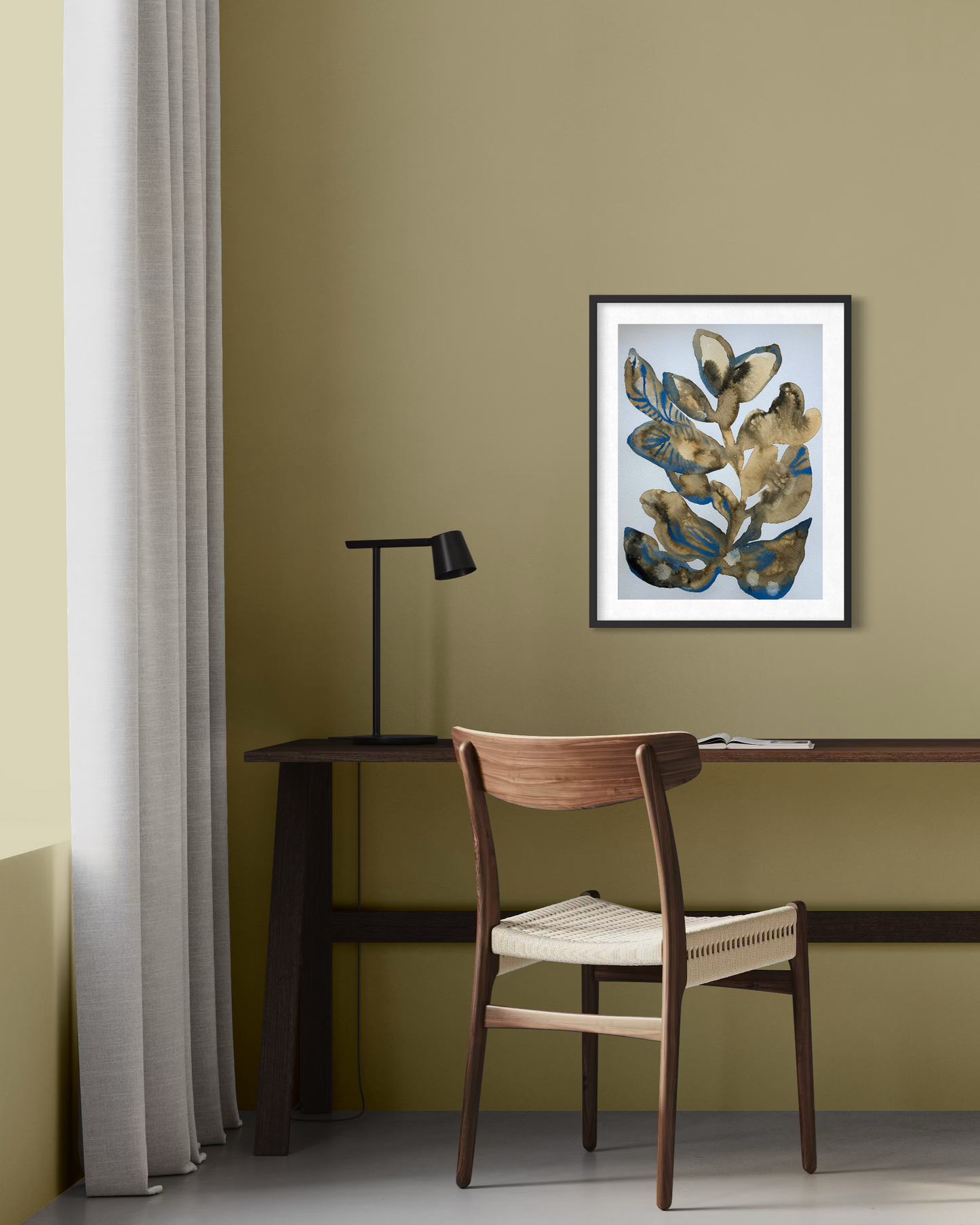 Akvarellmålning - Puls