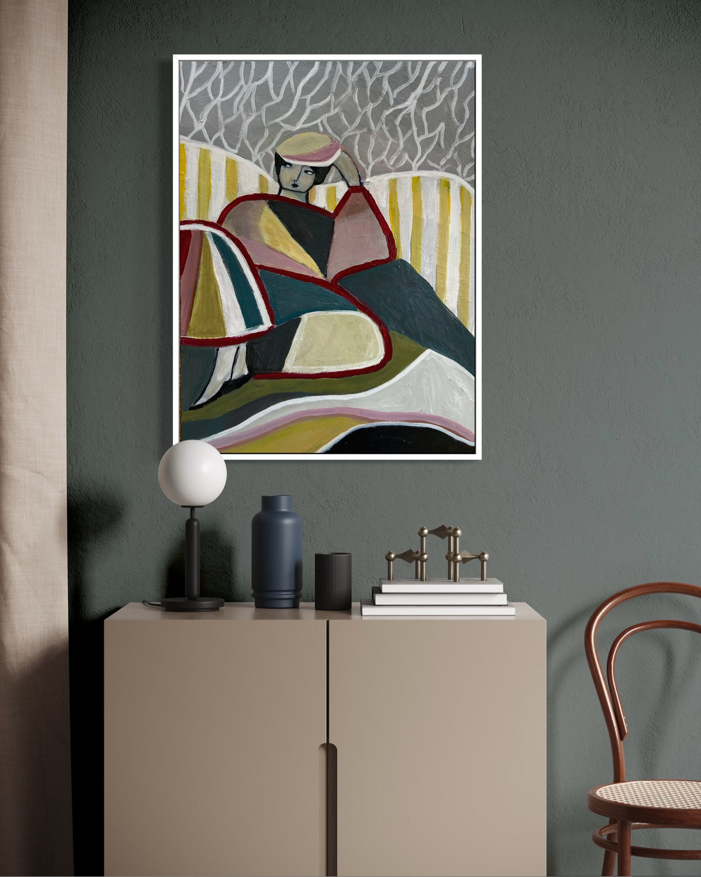 Akrylmålning - Känna in