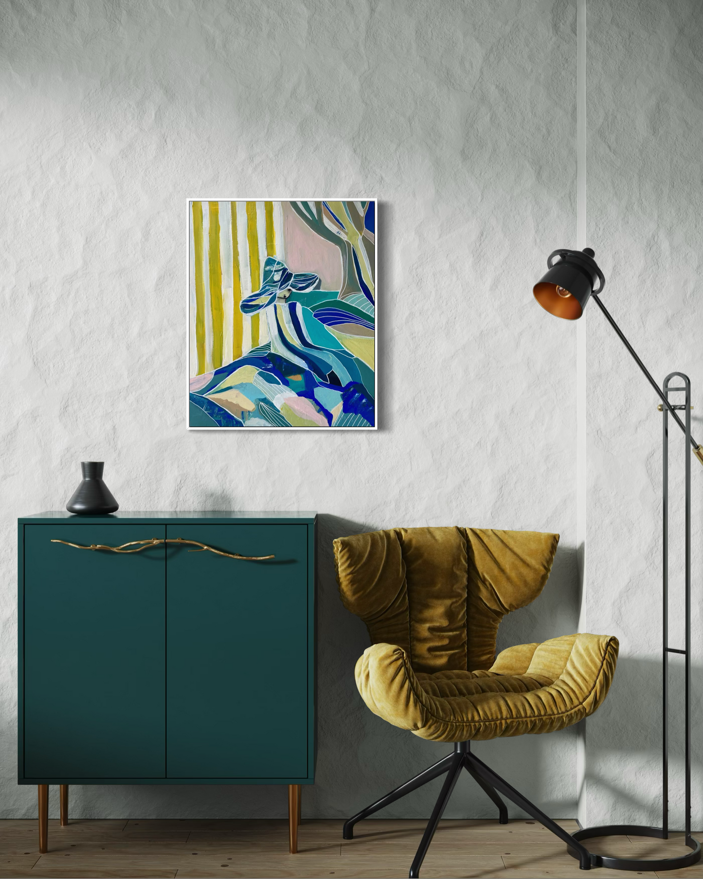 Akrylmålning - Jordad