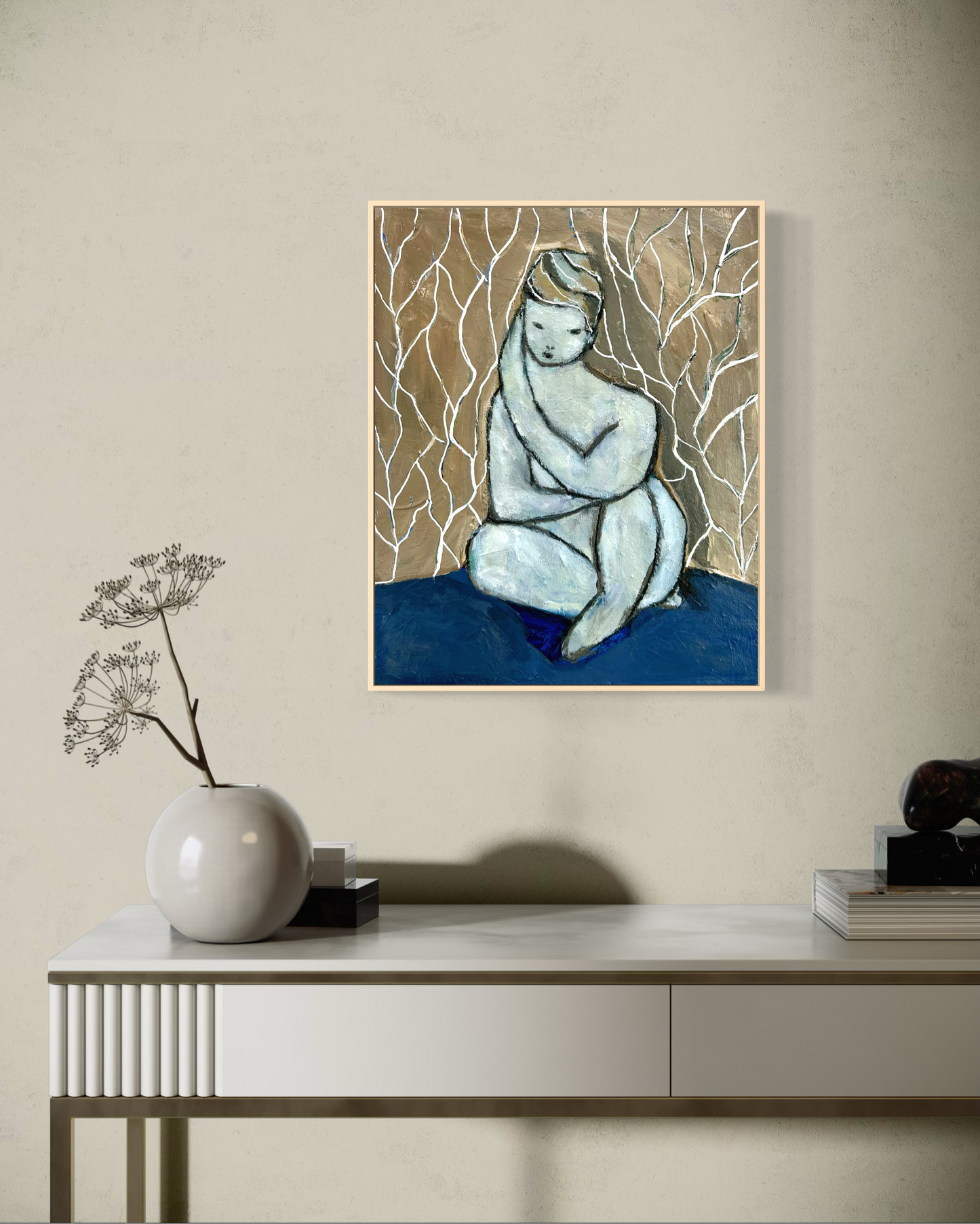 Akrylmålning - Ta det med ro