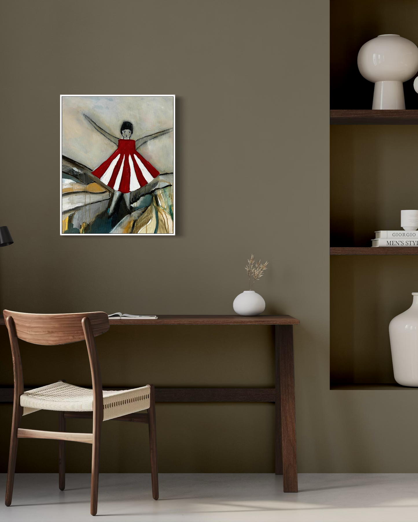 Akrylmålning - VÅGA