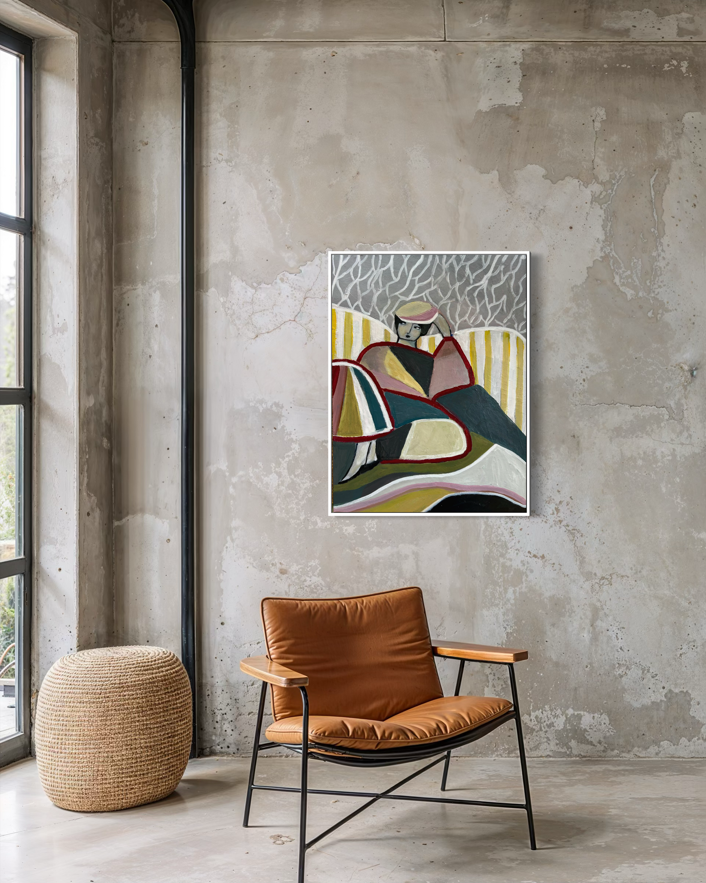 Akrylmålning - Känna in