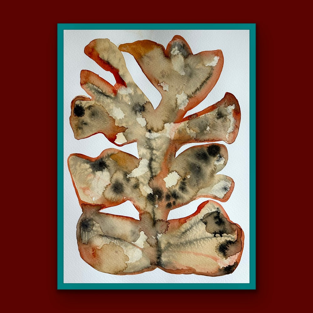 akvarellmålning livslinjer Karolina Palmérr svensk konstnär