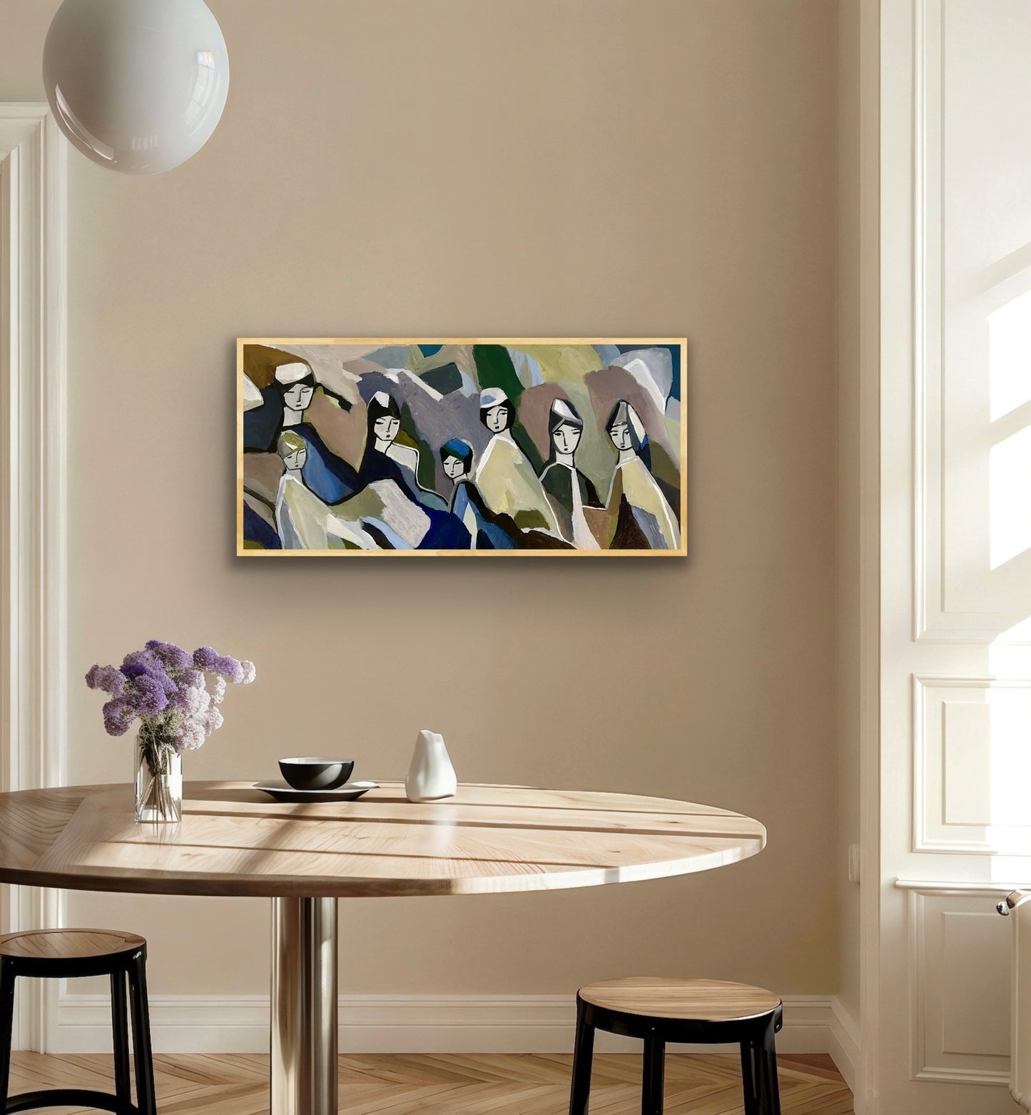 Akrylmålning - People