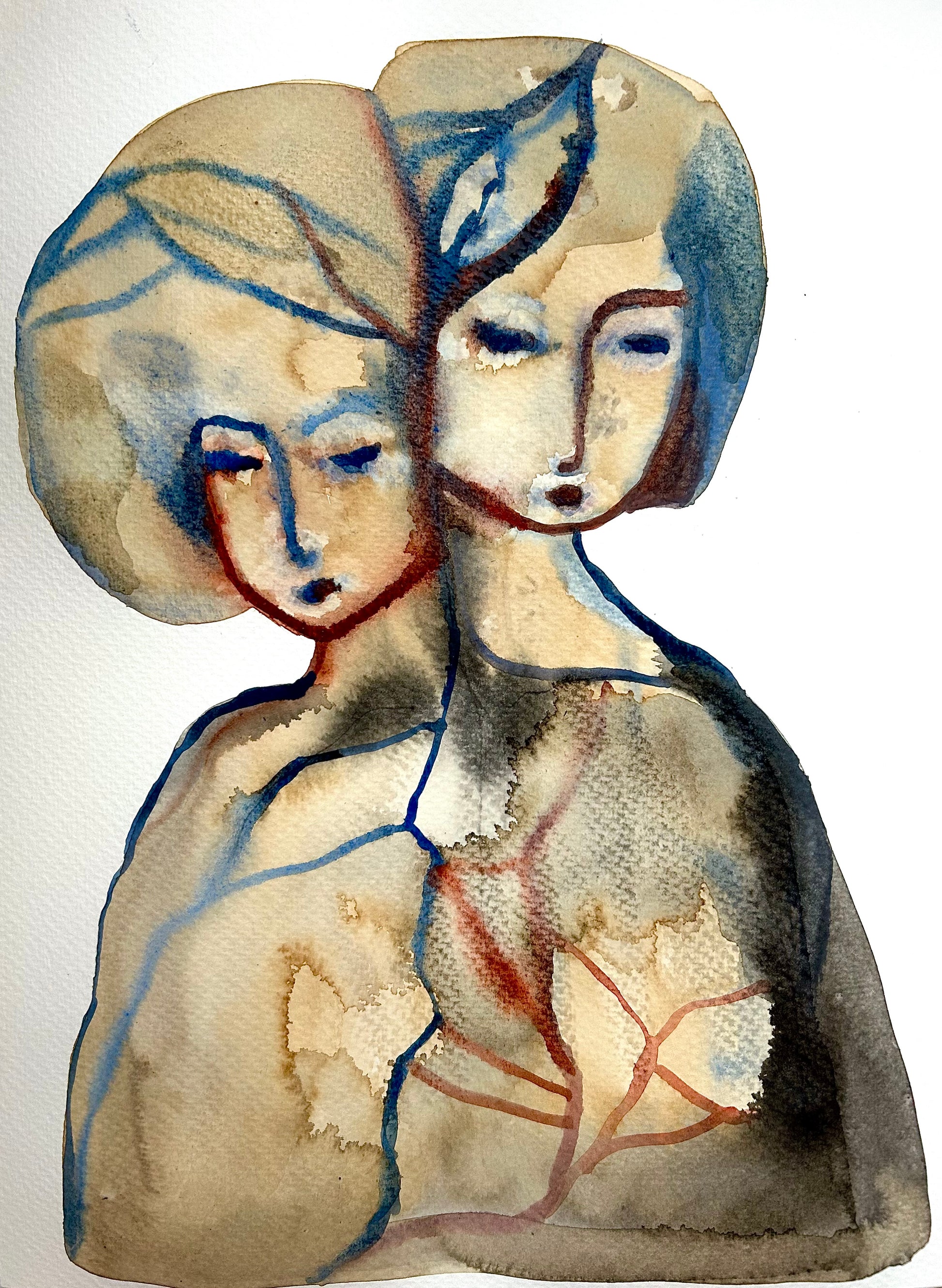 akvarellmålning av Karolina Palmér själsband