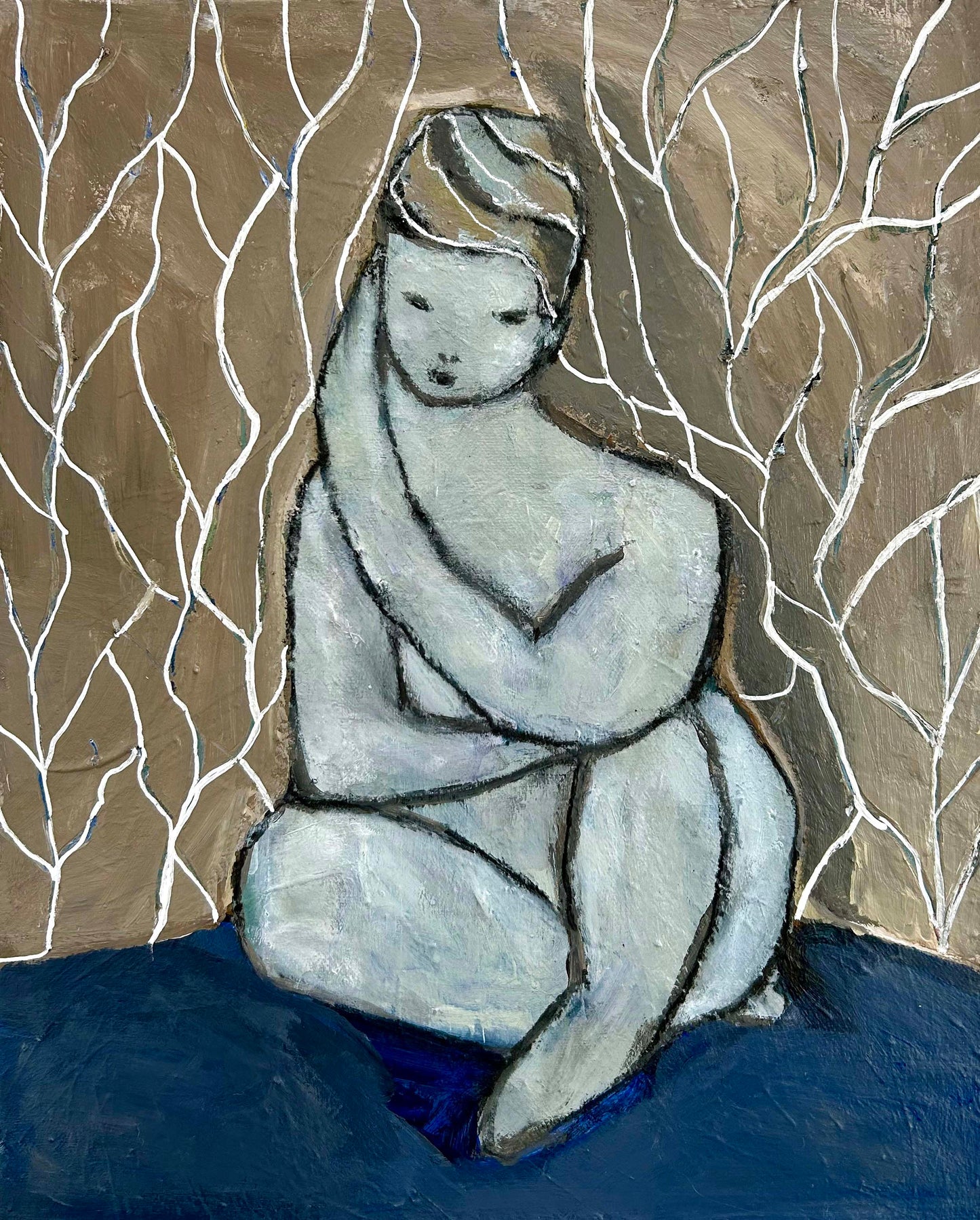 Akrylmålning - Ta det med ro