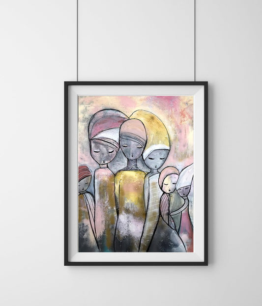 Print Ibland vill man bara blunda Karolina Palmér. Unik poster till salu